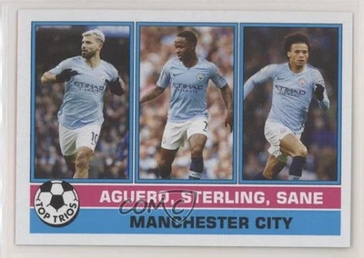 2018 Topps On Demand Premier League '77 Footballer Sergio Aguero Raheem Sterling - Image 1 of 2