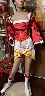 League Of Legends Ahri Costume Red Outfit XS Size - Image 1 of 4