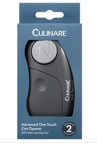 Culinare One Touch Grey Automatic Electric Can Opener – Battery Operated - Picture 1 of 5