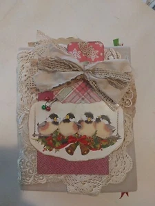 Junk Journal Antique Vintage Ephemera Handmade  Christmas 98 Pg Grandma Core - Picture 1 of 24
