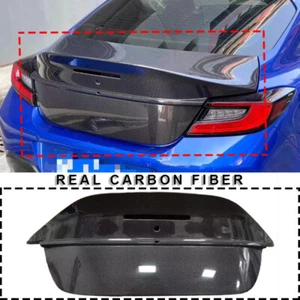 Carbon Fiber Rear Hatches Trunk Boot Cover For Toyota GR86 Subaru BRZ ZD8 22-24 - Picture 1 of 13