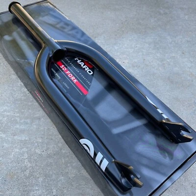 HARO SD V3 FORK 20" BLACK FORK 1 1/8 THREADLESS BMX BIKE FORK CULT FIT SUNDAY - Image 1 of 4