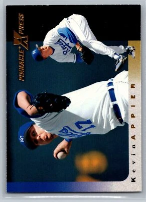 Kevin Appier 1997 Pinnacle X-Press BASEBALL #55 Kansas City Royals - Image 1 of 2