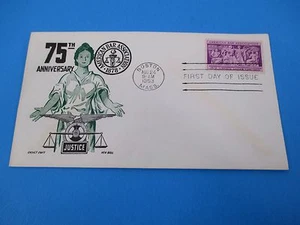 1953 75th Anniversary American Bar Association 1878 Scale of Justice FDC S2791 - Bild 1 von 1