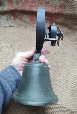 Antigua campana de mayordomos victorianos muy grandes rara época Foto 1 de 4