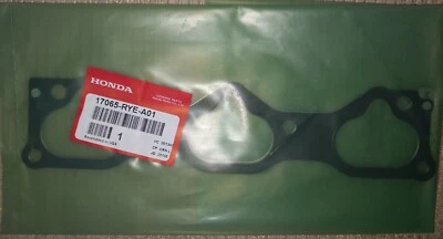 Junta colector admisión motor trasero 17065-RYE-A01 genuino Acura Honda nuevo fabricante de equipos originales Foto 1 de 2