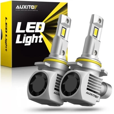 Kit de conversión de bombillas de faros LED AUXITO 9012 haz alto/bajo 6000K blanco 40000LM Foto 1 de 4