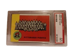 1963 Topps Baseball # 151 Pittsburg Pirates PSA 7 - Bild 1 von 2