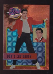 Elvis Collection Serie 2 1992 Top Ten Hits Dufex Card 29 Don't Cry Daddy - Foto 1 di 2