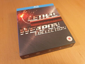 Lethal Weapon Collection 1 2 3 4 - Blu-ray - Good Condition
