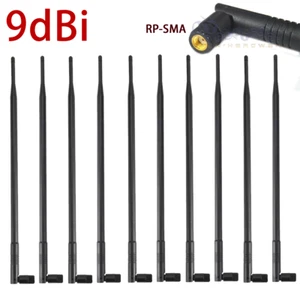 9dBi RP-SMA Dual Band 2.4GHz 5GHz High Gain WiFi Router Wireless Tilt Antenna - Picture 1 of 14