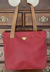 Jump for Boyt borsa in pelle rossa borsa borsa borsa a mano borsa a tracolla 17x13x4,5 - Foto 1 di 11