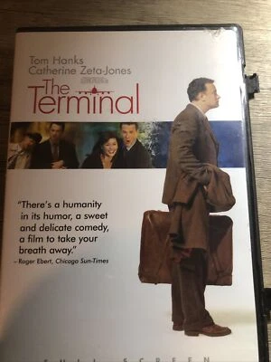 The Terminal (DVD, 2004, Full Screen) PG-13, Tom Hanks, Catherine Zeta-Jones - Image 1 of 3