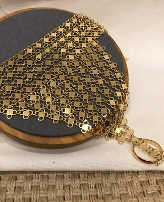 Hesilk Bracelet, Hand Chain Bracelet, Middle Eastern  Jewelry, Turkish Jewelry - Imagem 1 de 4