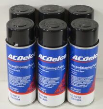 6 Cans Acdelco 10-7012 Black Car Trunk Spatter Paint - 13 oz Black & Aqua