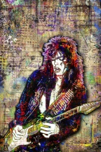 CINDERELLA TOM KEIFER Poster, Tom Keifer of Cinderella Print Free Shipping US - Picture 1 of 8