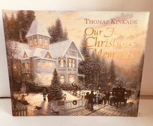 Thomas Kinkade "La nostra famiglia ricordi di Natale" album di ritagli con copertina rigida - Foto 1 di 6