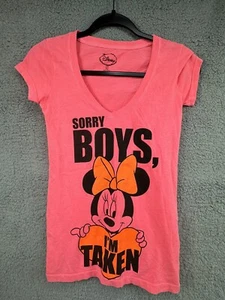 90’s Y2K Disney Store Girls S 3/5 Graphic Tee Sorry Boys, I’m Taken Neu ohne Etikett Vintage - Bild 1 von 8