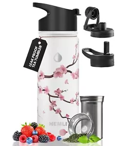 18 Oz Tea Infuser Bottle Tea Thermos Tea Tumbler With Infuser Tea Bottle Tea Inf - Picture 1 of 9
