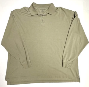 511 Tactical Poloshirt Herren Größe 2XL Braun 5.11 Langarm - Bild 1 von 3