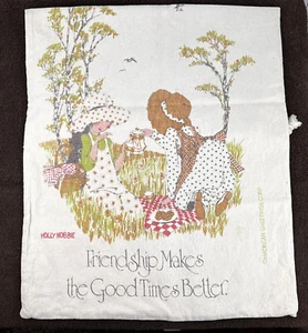 Vintage Holly Hobbie American Greetings Large Tote Laundry Bag - Picture 1 of 3