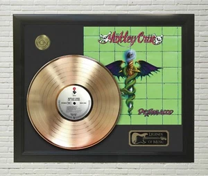 Motley Crue Dr. Feelgood Framed Legends Of Music Gold LP Record Display - Picture 1 of 4