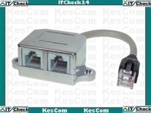 Adaptador CAT5 Y Leitunsdoppler Ethernet / Ethernet #11900 - Imagen 1 de 1