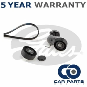 Gates Alternator Belt Kit Pulley Tensioner Fits 3 Series 1 Series - GAT5848 - Picture 1 of 6