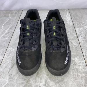 Rawlings Baseball Cleats Boys Size 5.5 Black Green Shoes 5412YBKVL - Picture 1 of 9