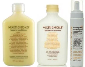 Mixed Chicks Leave-In Conditioner, Sulphate Free Shampoo & Redefining Foam - Picture 1 of 1