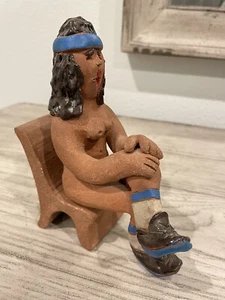 Louis Rizzo Clay Sculpture - Picture 1 of 1
