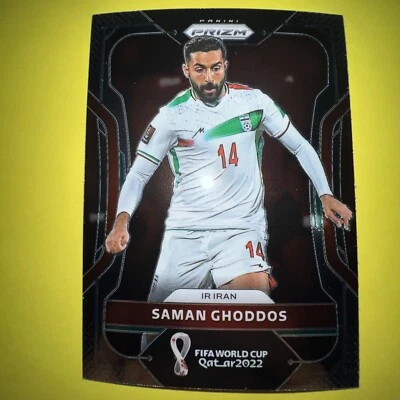 2022 Panini Prizm World Cup Qatar Base #124 Saman Ghoddos - IR Iran - Image 1 of 2