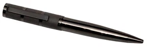 HUGO BOSS Logo Ball Point Pen Mat Black Ink Special Timeless Gift RRP £69 - Picture 1 of 9