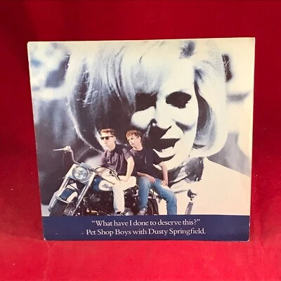 PET SHOP BOYS DUSTY SPRINGFIELD What Have I Done To Deserve This 7" vinyl single - Image 1 of 4