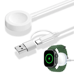 Magnetic Wireless Charger Dock Pad For Apple Watch Ultra Series 10/9/8/7/6/5/4/3 - Photo 1 sur 24