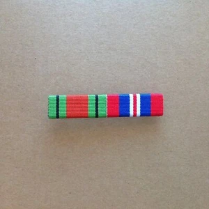 1939 - 1945 Defence + 1939 - 1945 War Medal Ribbon Bar | WWII | ARMY | AUSTRALIA - Picture 1 of 2