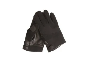 Einsatzhandschuhe Neopren mit Schnittschutz schwarz - Picture 1 of 6