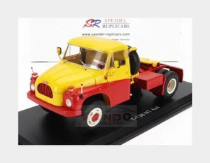 1:43 PREMIUM CLASSIXXS Tatra T138 Tractor Truck 3-Assi 1959 Red Yellow PREM47143 - Picture 1 of 2