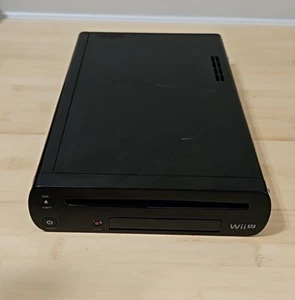 Nintendo Wii U 32GB Black Deluxe WUP-101(02) CONSOLE ONLY WORKS GREAT - Picture 1 of 5
