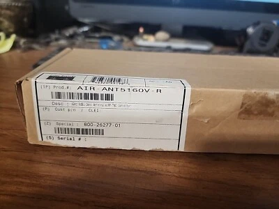 Cisco Omnidirectional Adapter Antenna AIR-ANT5160V-R 5Ghz 6dBi/RP-TNC New! G1 - Image 1 of 3