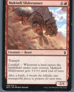 Magic the Gathering MTG Battle for Zendikar Makindi Sliderunner #148 - Picture 1 of 2