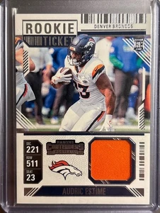 2024 Contenders Audric Estime #RTS-AEE RC "Muestras de boletos de novato"🔥LO ÚLTIMO🔥 - Imagen 1 de 2