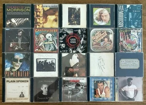 20 Classic Rock CDs, Used, Van Morrison, John Mellencamp, Sammy Hagar, Grateful - Picture 1 of 1
