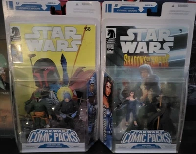 Pacotes de quadrinhos Star Wars Dark Horse, 6, #68, #5, 8, Fenn Shysa, Dengar, Xizor, Leia - Imagem 1 de 4