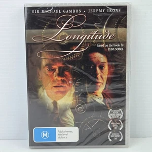 Juego de DVD Longitude Mini Series Michael Gambon Jeremy Irons ITV Drama Británico R 0 - Imagen 1 de 2