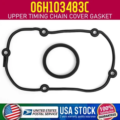 Junta de cubierta de cadena de distribución superior duradera para Volkswagen Eos 2009-2016 2,0 L Foto 1 de 4