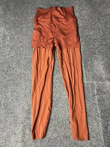 Nike Yoga Luxe Layered Leggings Womens Medium Brown Drifit High Rise Tight - Bild 1 von 15