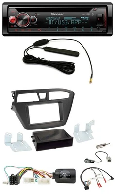 Pioneer USB DAB Lenkrad Bluetooth CD Autoradio für Hyundai i20 (ab 2015) - Bild 1 von 4