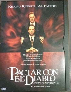 Devil's Advocate Pactar Con El Diablo DVD Movie 1999 In French Pal 2 Like New - Imagen 1 de 4