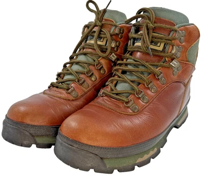 Botas de Senderismo RAICHLE Swiss Design Para Mujer 9 Cuero Marrón Parte Superior Alta 94-06-30 Foto 1 de 4